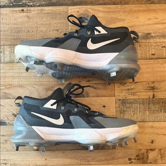 Men’s Nike Force Zoom Trout 9 Pro low baseball metal cleats size 10.5 - Picture 4 of 13
